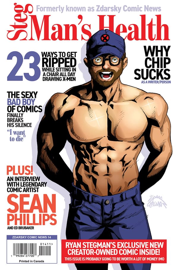Zdarsky Comic News Gets Eisner Nom, Changes Name To Stegman's Health