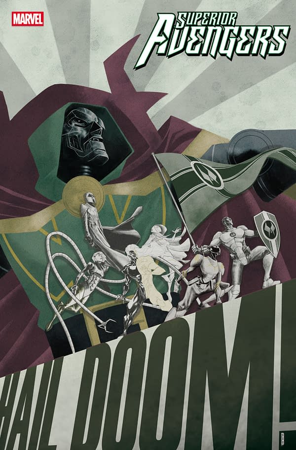 Cover image for SUPERIOR AVENGERS #5 DAVID BALDEON VARIANT [DOOM]