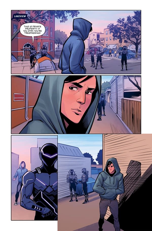 Interior preview page from Radiant Black #37