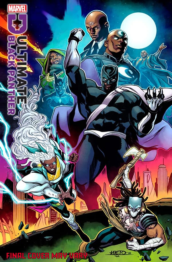 Cover image for ULTIMATE BLACK PANTHER #24 CARLOS NIETO VARIANT