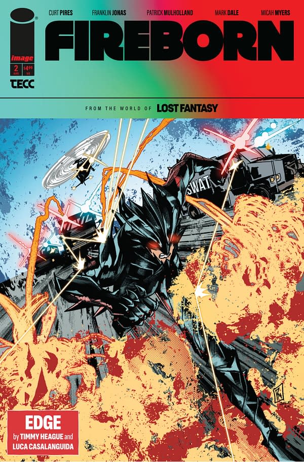 Cover image for Fireborn #2