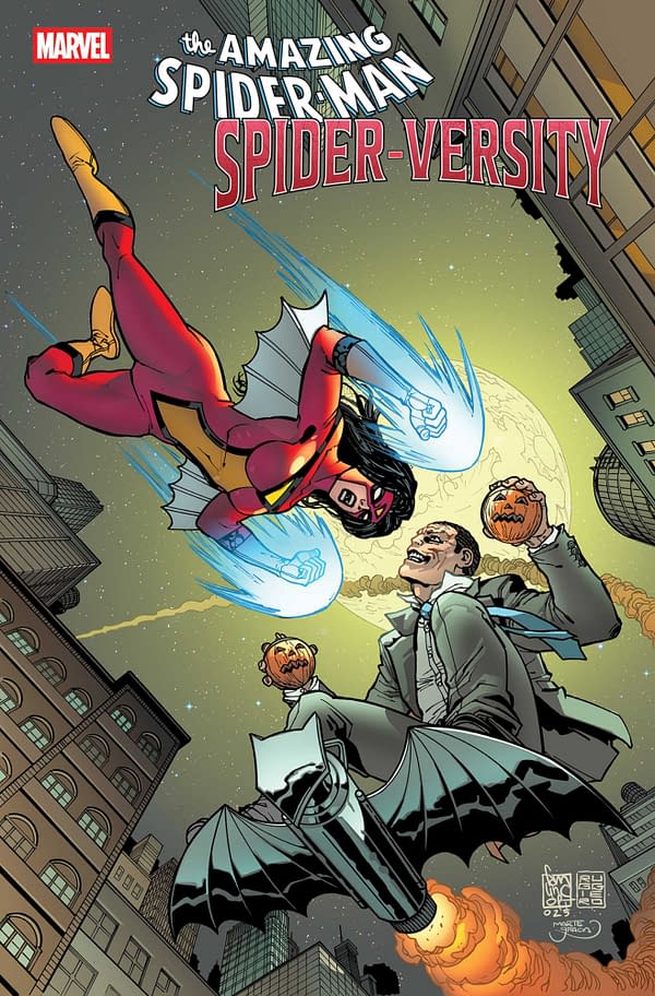 Cover image for AMAZING SPIDER-MAN: SPIDER-VERSITY #2 GIUSEPPE CAMUNCOLI COVER