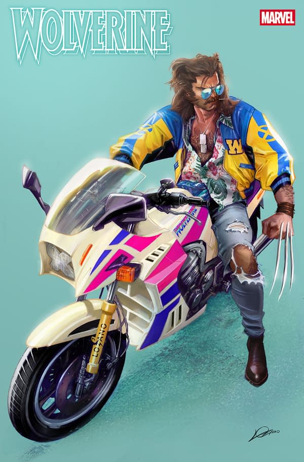Cover image for WOLVERINE #24 ALEXANDER LOZANO '80S WOLVERINE VARIANT