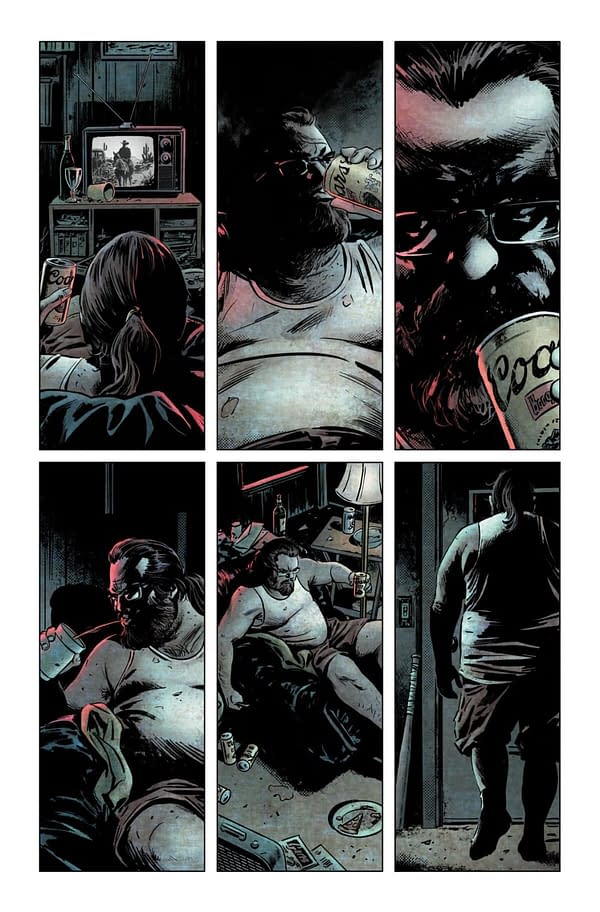 Interior preview page from Hammerfist #1