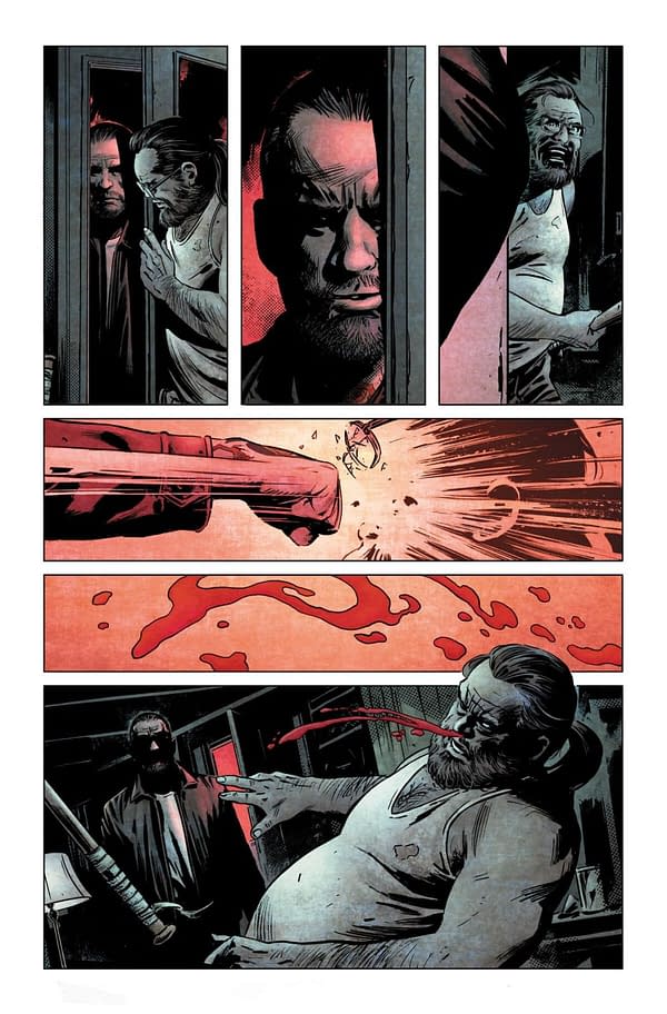 Interior preview page from Hammerfist #1