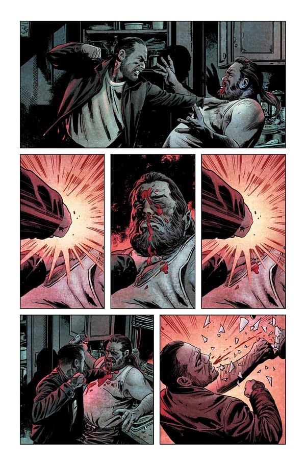 Interior preview page from Hammerfist #1