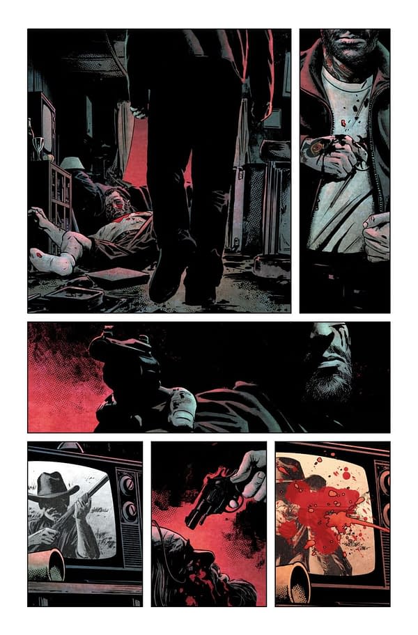 Interior preview page from Hammerfist #1