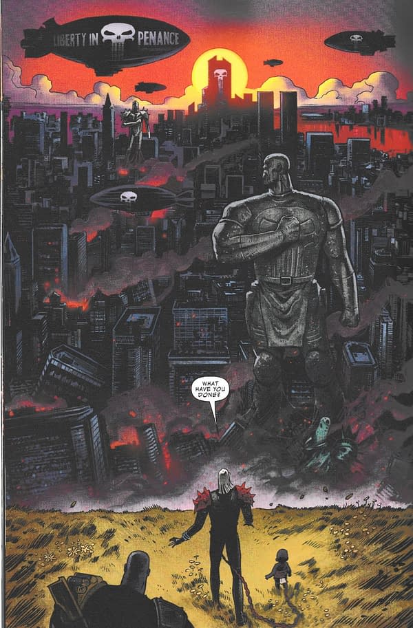 When Thanos Becomes the Punisher, You Get Mega-City One (Cosmic Ghost Rider #4 Spoilers)