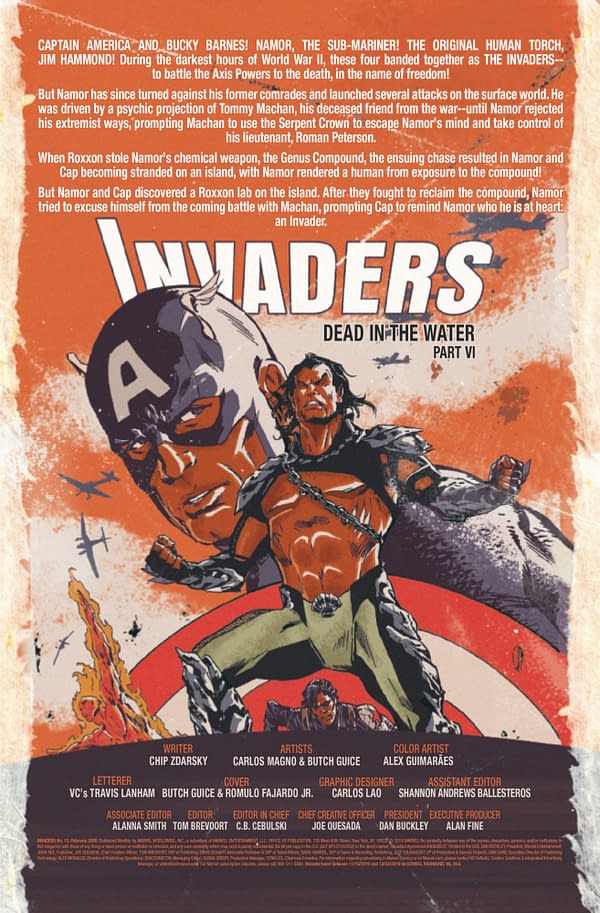 Invaders #12 [Preview]