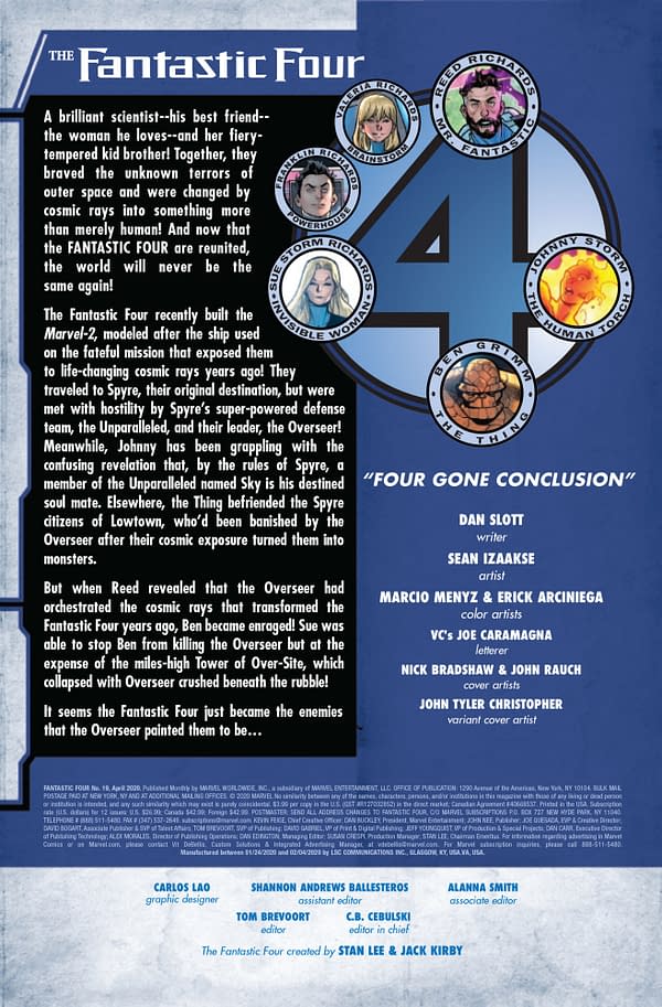 Fantastic Four #19 [Preview]