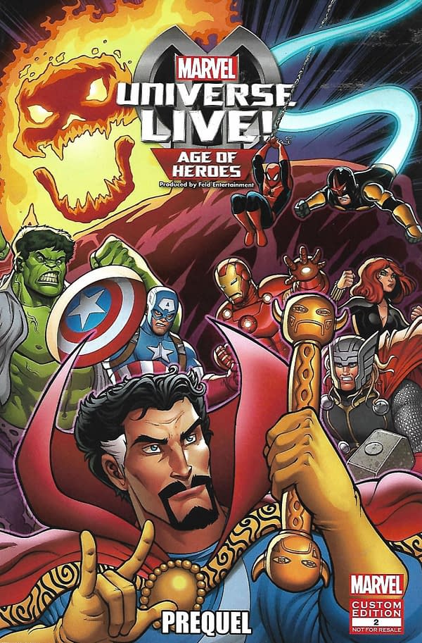 Marvel Universe LIVE! Age Of Heroes Prequel #2 Front Cover