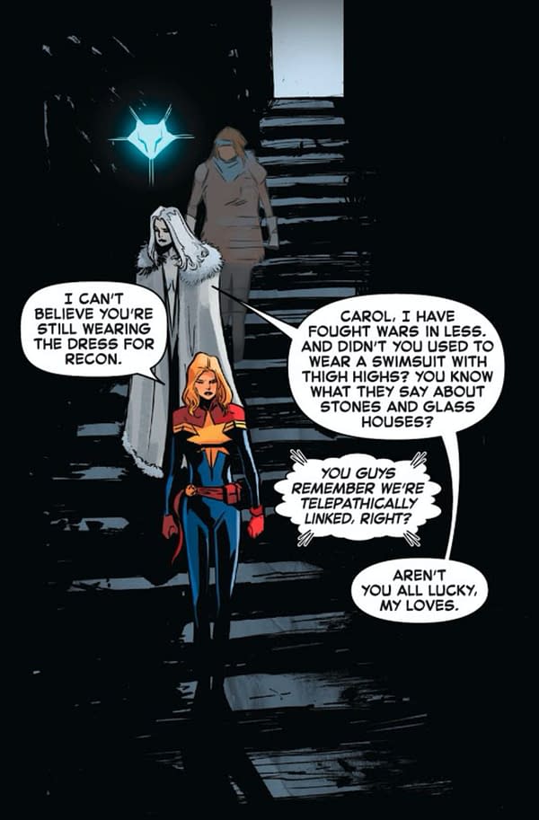 A scene from Captain Marvel #24