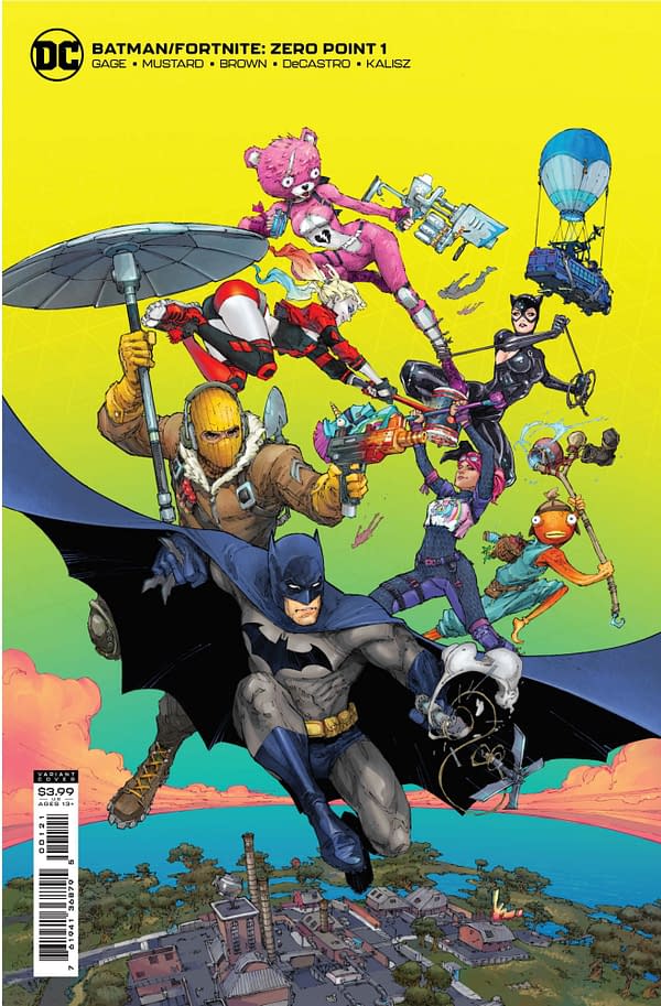 Fornite Batman Comic from DC Comics