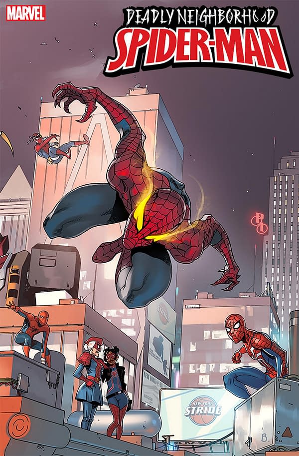Cover image for DEADLY NEIGHBORHOOD SPIDER-MAN 1 BENGAL CONNECTING VARIANT