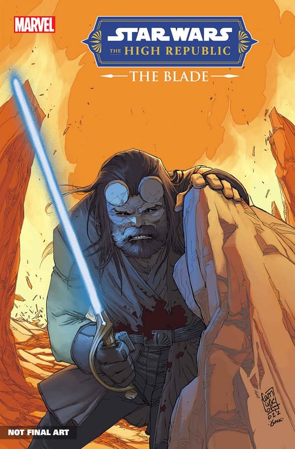 Cover image for STAR WARS: THE HIGH REPUBLIC: THE BLADE #4 GIUSEPPE CAMUNCOLI COVER