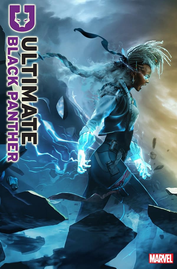 Cover image for ULTIMATE BLACK PANTHER 1 BOSSLOGIC ULTIMATE SPECIAL VARIANT