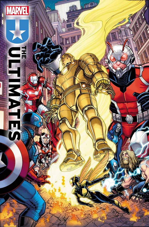 Cover image for ULTIMATES #2 NICK BRADSHAW VARIANT