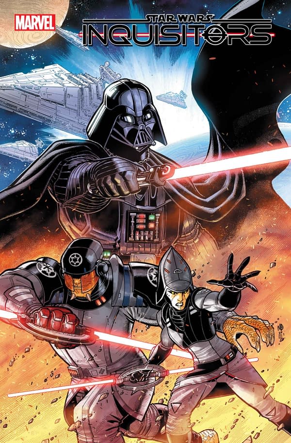 Cover image for STAR WARS: INQUISITORS #3 NICK BRADSHAW COVER