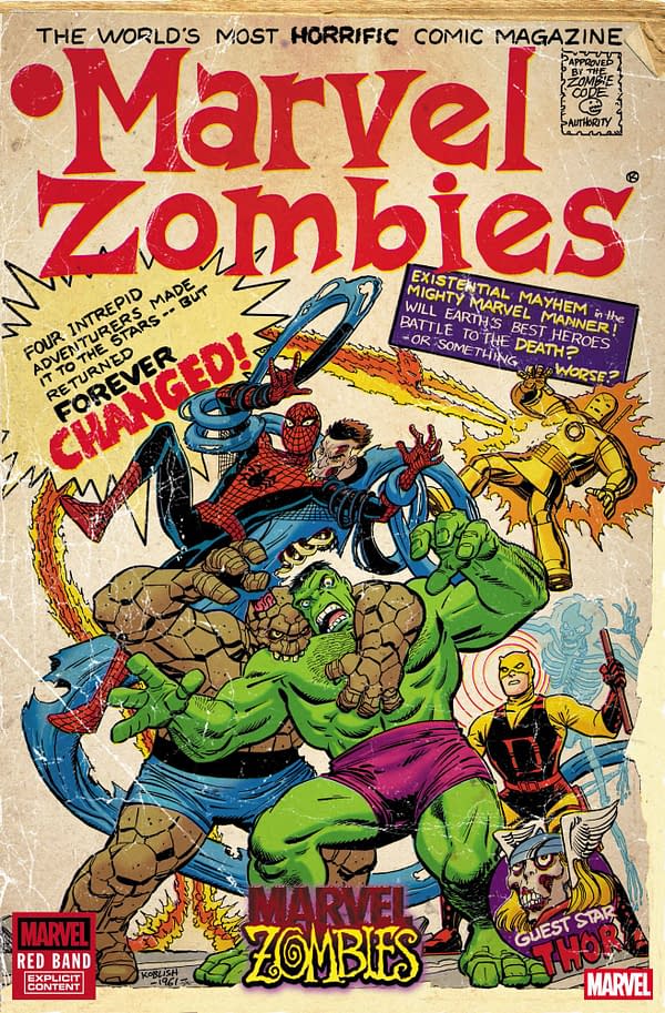 Marvel Zombies Red Band October 2025 Solicits
