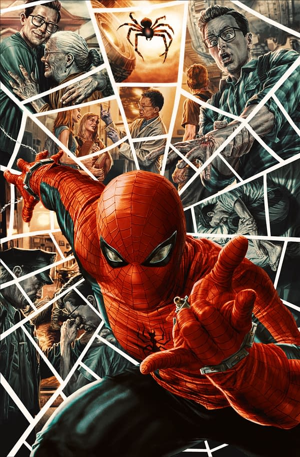 Cover image for AMAZING SPIDER-MAN #11 LEE BERMEJO AMAZING VISIONS VIRGIN VARIANT