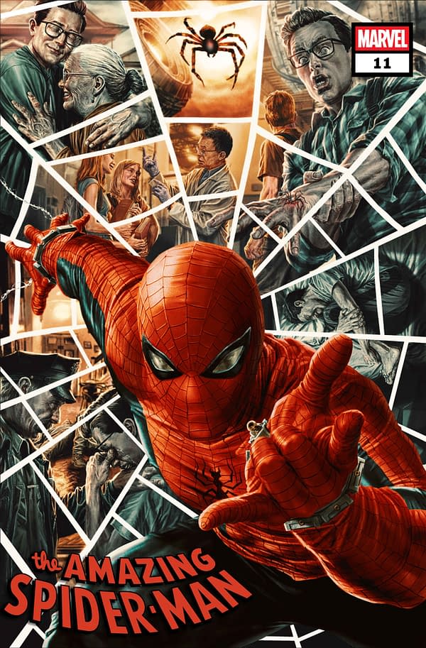 Cover image for AMAZING SPIDER-MAN #11 LEE BERMEJO AMAZING VISIONS VARIANT