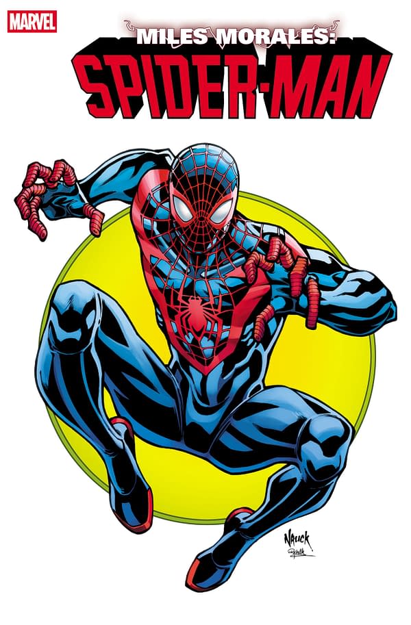 Cover image for MILES MORALES: SPIDER-MAN #38 TODD NAUCK ICONIC VARIANT