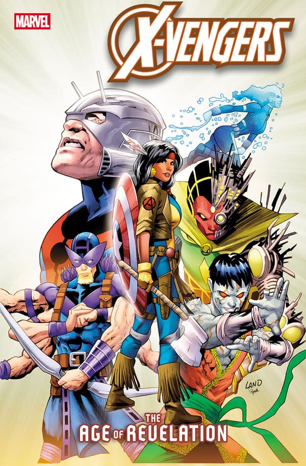 Cover image for X-VENGERS #1 GREG LAND VARIANT [AOR]