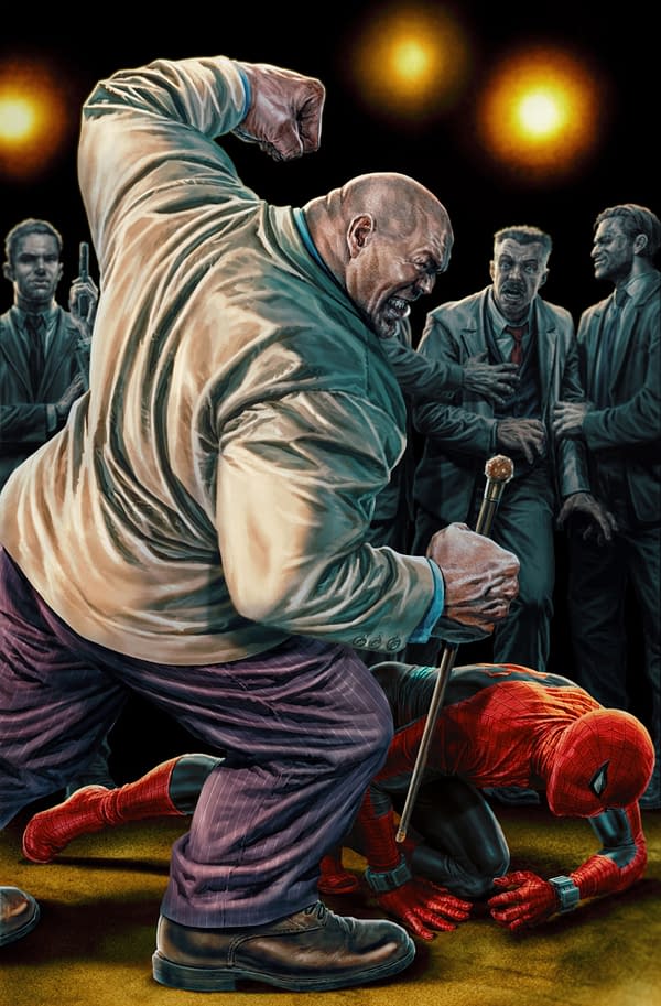 Cover image for AMAZING SPIDER-MAN #16 LEE BERMEJO AMAZING VISIONS VIRGIN VARIANT