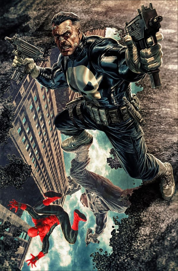 Cover image for AMAZING SPIDER-MAN #19 LEE BERMEJO AMAZING VISIONS VIRGIN VARIANT