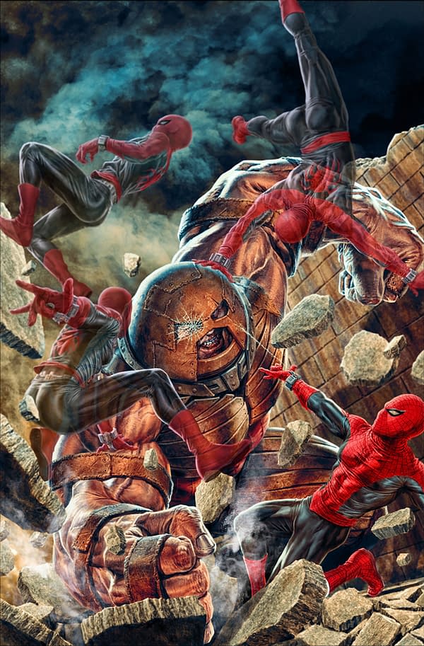Cover image for AMAZING SPIDER-MAN #20 LEE BERMEJO AMAZING VISIONS VIRGIN VARIANT