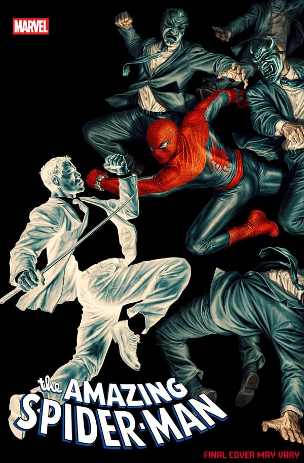 Cover image for AMAZING SPIDER-MAN #28 LEE BERMEJO AMAZING VISIONS VARIANT