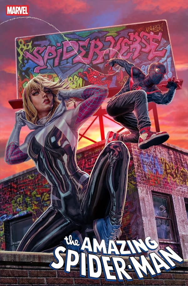 Cover image for AMAZING SPIDER-MAN #31 LEE BERMEJO AMAZING VISIONS VARIANT