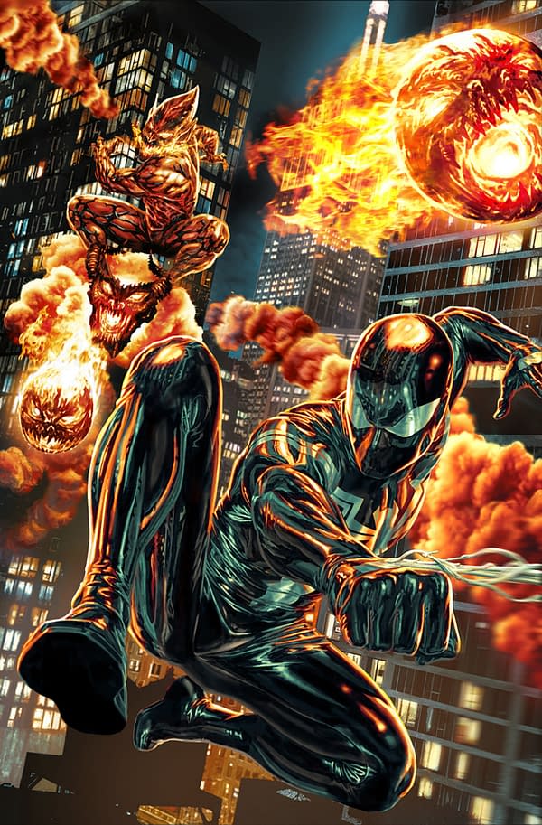 Cover image for AMAZING SPIDER-MAN #32 LEE BERMEJO AMAZING VISIONS VIRGIN VARIANT