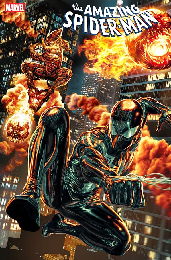 Cover image for AMAZING SPIDER-MAN #32 LEE BERMEJO AMAZING VISIONS VARIANT