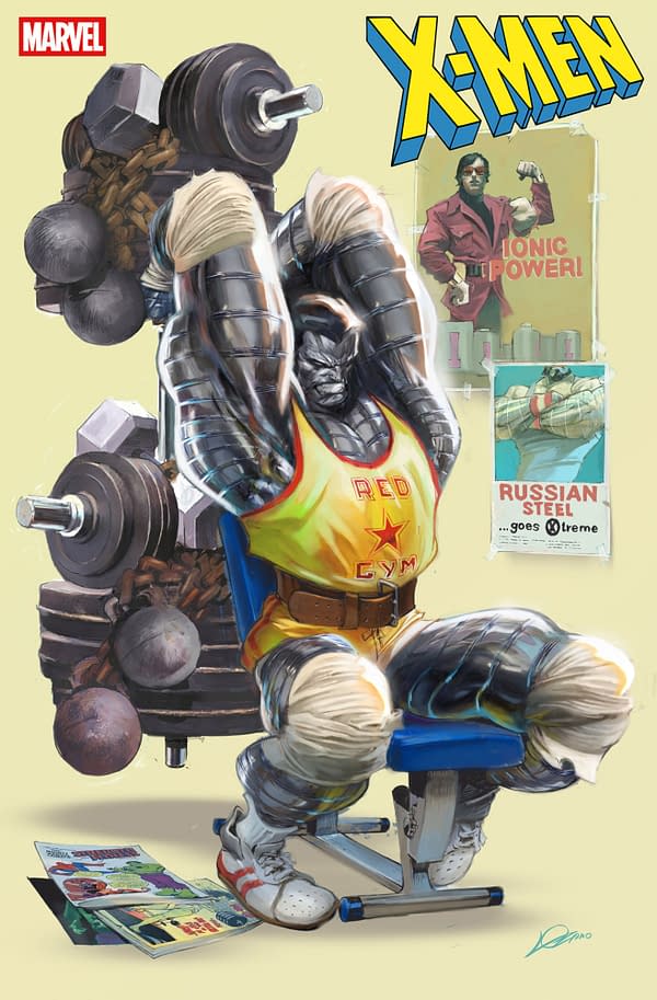 Cover image for X-MEN #34 ALEXANDER LOZANO '80S COLOSSUS VARIANT