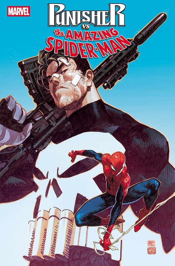 Cover image for PUNISHER VS. SPIDER-MAN #1 DIKE RUAN VARIANT