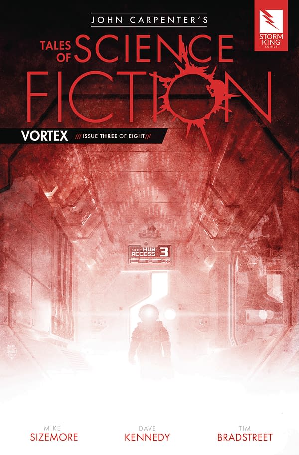 John Carpenter's Tales of Science Fiction: Vortex #3 cover by Tim Bradstreet