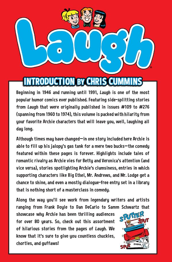 Interior preview page from Archie's Laugh Comics