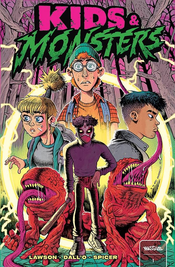 Cover image for KIDS & MONSTERS #1 (OF 4) CVR A SMITH