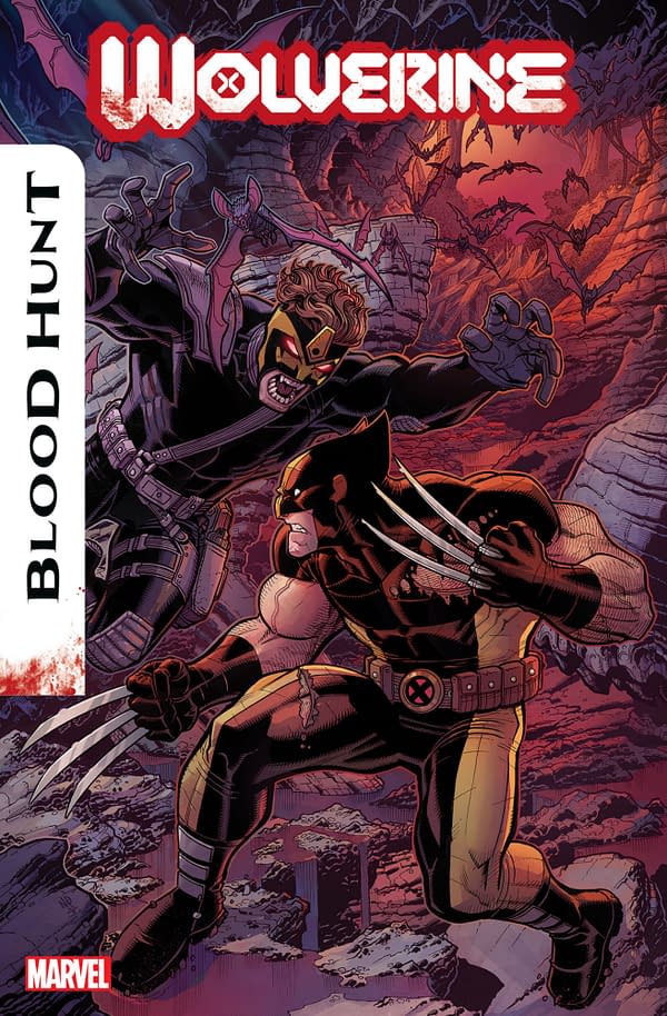Cover image for WOLVERINE: BLOOD HUNT #4 NICK BRADSHAW VARIANT [BH]