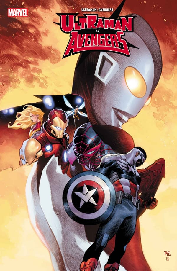 Cover image for ULTRAMAN X THE AVENGERS #2 DIKE RUAN COVER