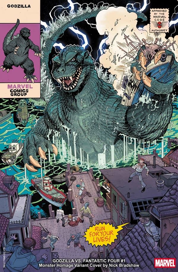 Godzilla Vs The Fantastic Four For March 2024