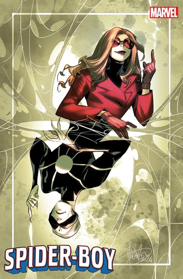 Cover image for SPIDER-BOY #15 MIRKA ANDOLFO MADAME WEB VARIANT