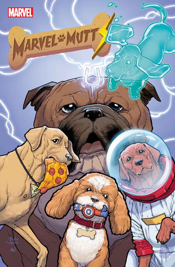 Cover image for MARVEL MUTTS #1 RICKIE YAGAWA VARIANT