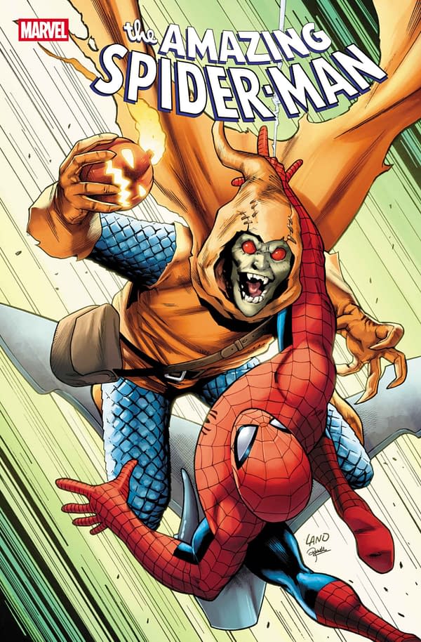 Cover image for AMAZING SPIDER-MAN #4 GREG LAND VARIANT