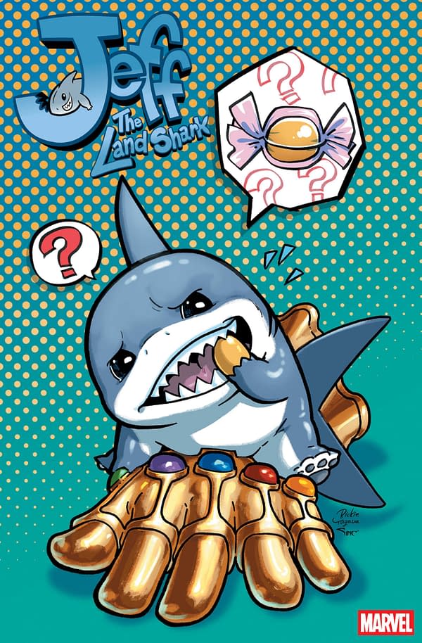 Cover image for JEFF THE LAND SHARK #1 RICKIE YAGAWA FOIL VARIANT