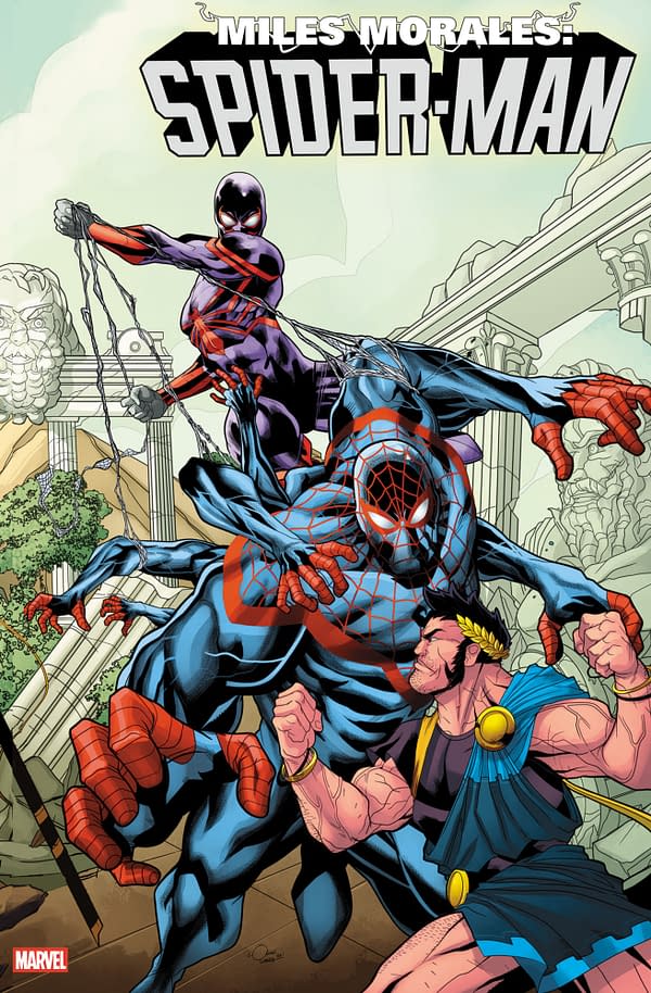 Cover image for MILES MORALES: SPIDER-MAN #36 LOGAN LUBERA 5-PART CONNECTING VARIANT