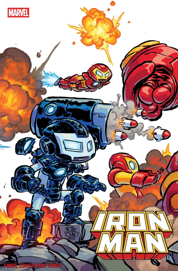 Cover image for IRON MAN #2 SKOTTIE YOUNG 4-PART CONNECTING VARIANT