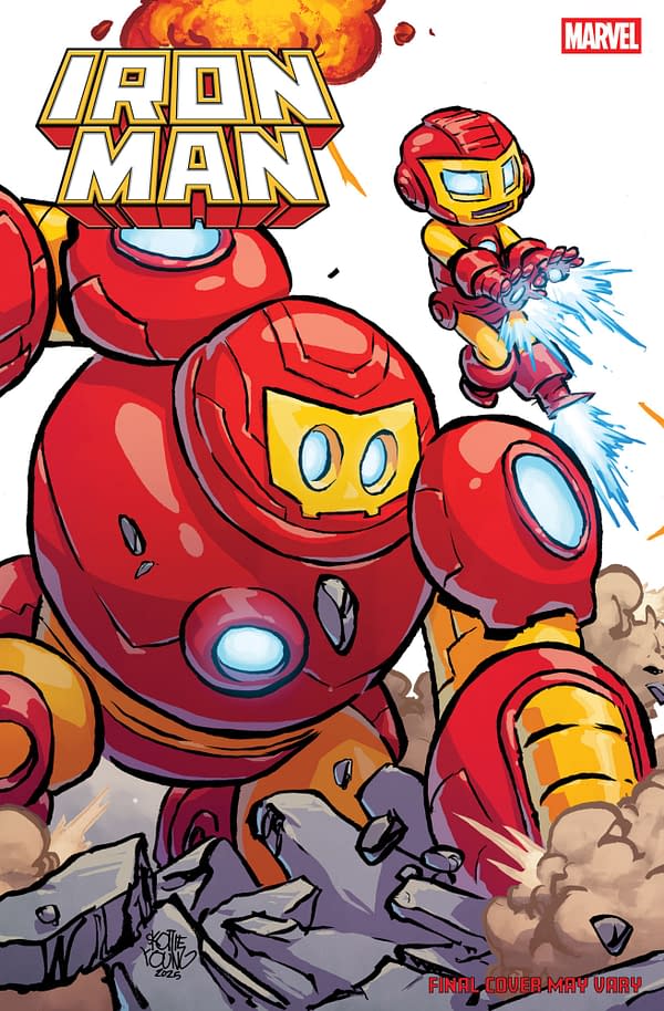 Cover image for IRON MAN #3 SKOTTIE YOUNG 4-PART CONNECTING VARIANT