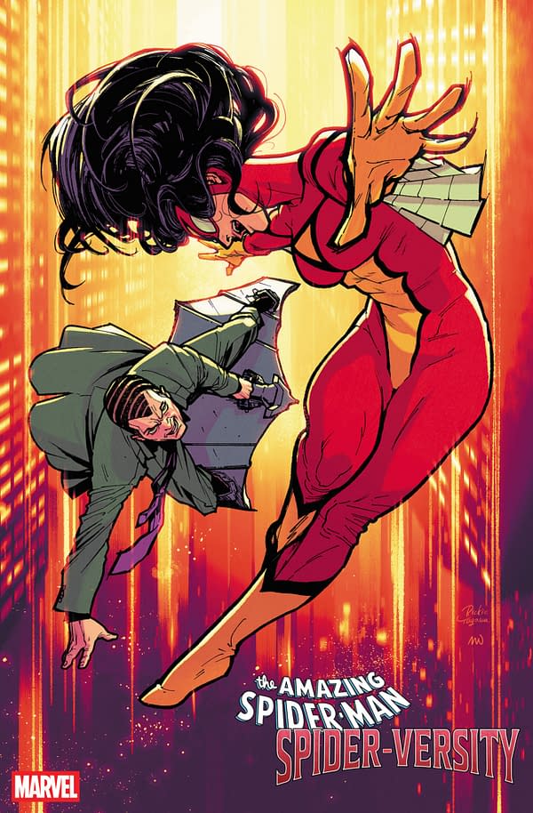Cover image for AMAZING SPIDER-MAN: SPIDER-VERSITY #2 RICKIE YAGAWA VARIANT